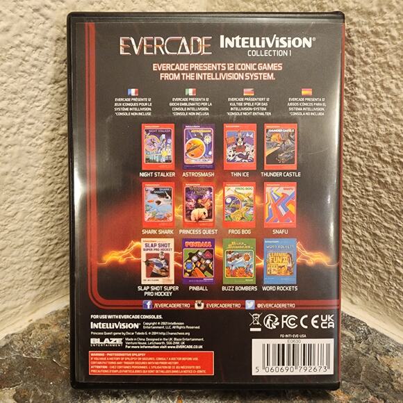 Game - Intellivision Collection 1 (CIB) - Evercade - Picture 2 of 4